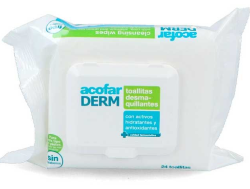 Acofarderm Lingettes d&eacute;maquillantes 24 unit&eacute;s
