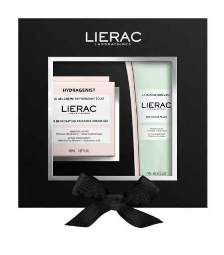 Lierac Hydragenist Gel Cr&egrave;me R&eacute;hydratante Poitrine 50 ml + Masque 75 ml