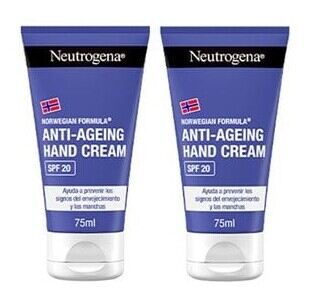 Neutrogena Duplo Cr&egrave;me Mains Anti-&Acirc;ge 2x75 ml