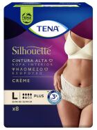 Crème taille haute Silhouette Plus grande taille, 8 unités