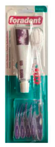 Oradent Kit Dentaire Brosse+Interdentaire+Blanchisseur