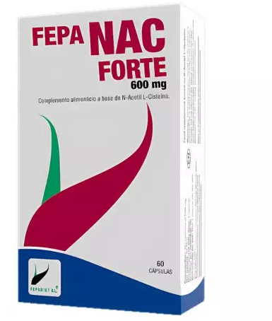 Fepadiet Fepa Nac Forte 600 mg 60 G&eacute;lules