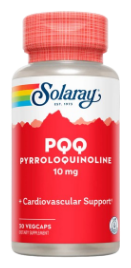 Solaray Pqq 10 Mg 30 G&eacute;lules
