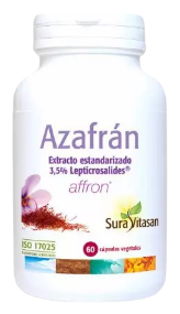 Sura Vitasan Safran 60 G&eacute;lules
