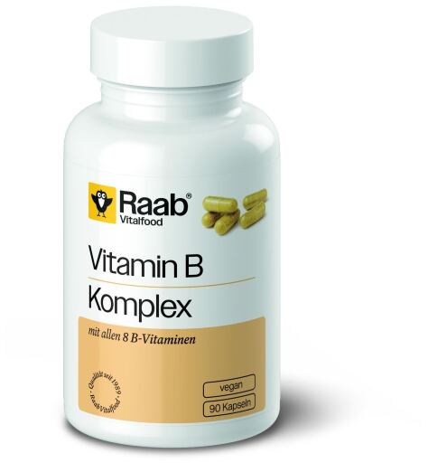 Comprim&eacute;s de vitamine B 460 mg 90 g&eacute;lules v&eacute;g&eacute;taliennes