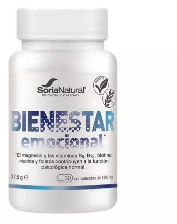 Soria Natural Bien-&ecirc;tre &eacute;motionnel 30 comprim&eacute;s