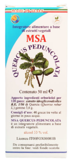 Herboplanet Bourgeons Msa Quercus Peduncolata (Ch&ecirc;ne) 50 ml