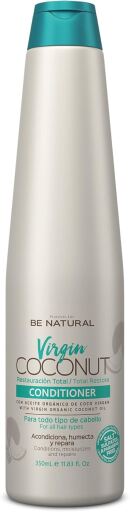 Be Natural Apr&egrave;s-shampoing &agrave; la noix de coco vierge 350 ml