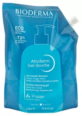 Gel Douche Eco-Rechargeable Atoderm 1 L