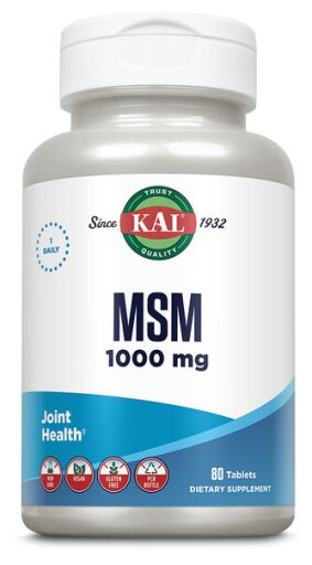 Kal MSM 1000 mg 80 comprim&eacute;s