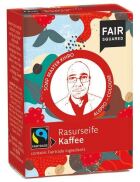 Savon à raser au café, beurre de karité, babassu et noix de coco, 1 barre de 80 gr