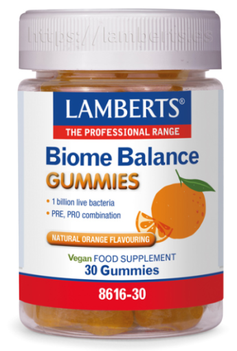 Biome Balance 30 bonbons gélifiés à l&#39;orange