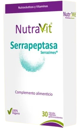 Capsules de Nutrapeptase Serrazime