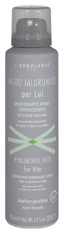 L'Erbolario Spray d&eacute;odorant &agrave; l'acide hyaluronique 125 ml