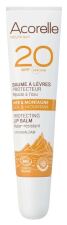 Baume &agrave; l&egrave;vres solaire SPF 20 10 ml