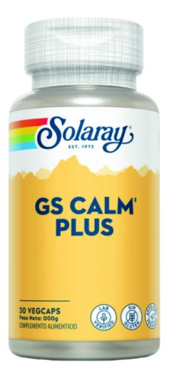 Solaray Gs Calm Plus 30 capsules v&eacute;g&eacute;tales