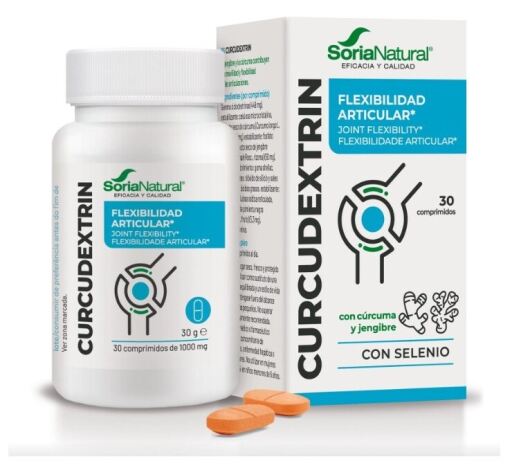 Soria Natural Mgdose Vit & Min 44 Curcudextrine 28 comprim&eacute;s