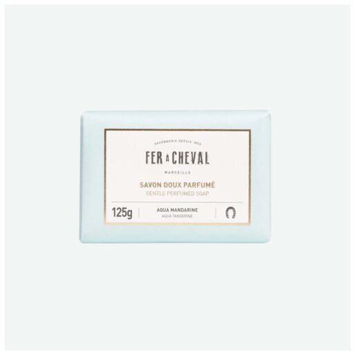 Fer A Cheval Savon solide parfum&eacute; &agrave; la mandarine Aqua 125 gr