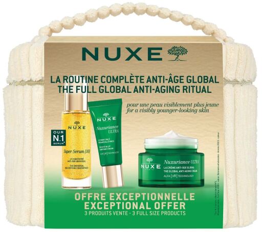 Routine Anti-&Acirc;ge Globale Nuxuriance Ultra Complete 4 Pi&egrave;ces