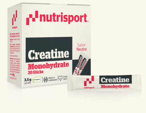 Nutrisport Cr&eacute;atine 3,5 g x 20 b&acirc;tonnets