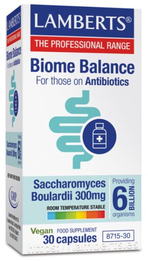Lamberts Antibiotiques Biome Balance 30 capsules