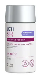 Leti Cr&egrave;me Min&eacute;rale Anti-Rougeurs Sr SPF 30 40 ml