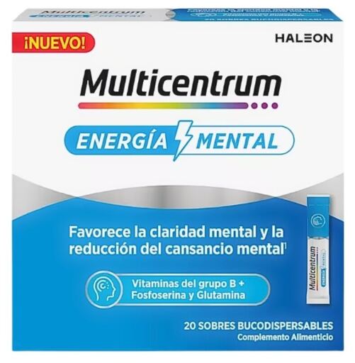 Multicentrum &Eacute;nergie mentale 20 enveloppes Fruit de la passion