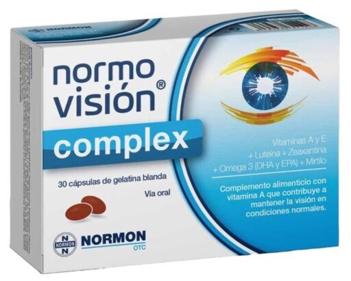 Normon Complexe Ocualiv 30 g&eacute;lules