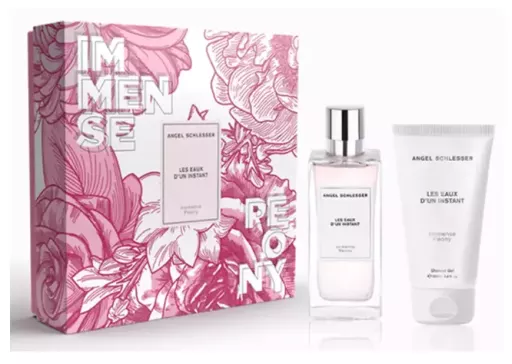 Angel Schlesser Les Eaux D'Un Instant Immense Pivoine Coffret 2 Pi&egrave;ces
