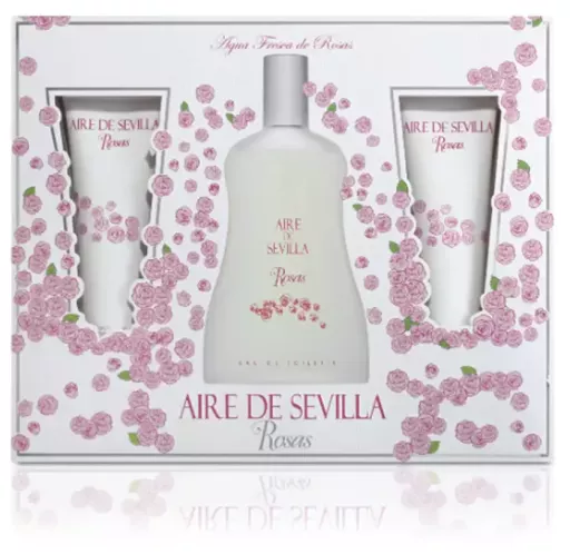 Aire De Sevilla Coffret cadeau de roses (3 pi&egrave;ces)