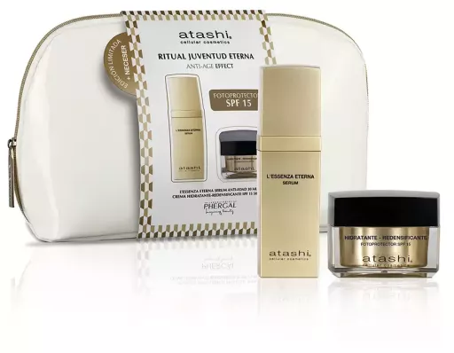 Atashi L'Essenza Eterna Coffret S&eacute;rum Anti-&Acirc;ge 3 Pi&egrave;ces