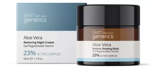 Skin Generics Gel de nuit r&eacute;g&eacute;n&eacute;rant &agrave; l'aloe vera 23 % 50 ml