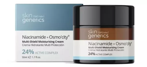 Skin Generics Cr&egrave;me hydratante multi-bouclier Niancinamide + Osmo'City SPF 30 50 ml