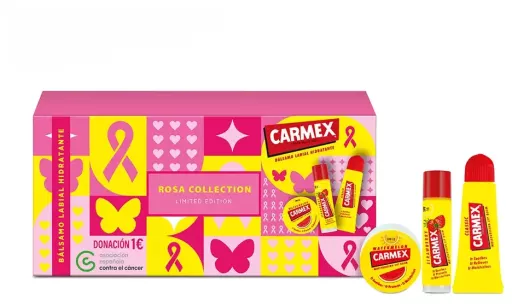 Carmex Coffret de 3 baumes &agrave; l&egrave;vres