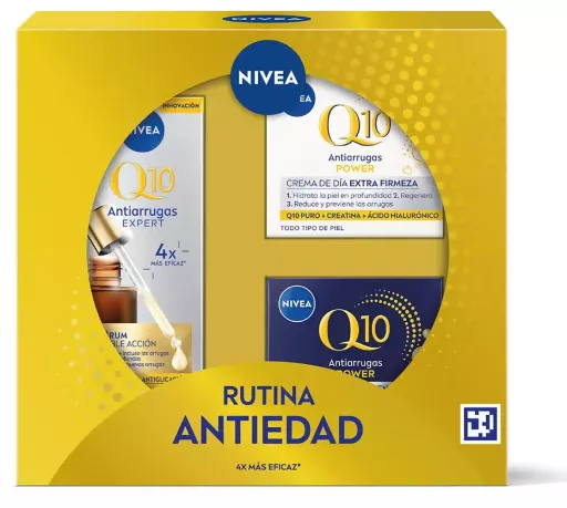 Nivea Coffret Routine Anti-&Acirc;ge Q10 3 Pi&egrave;ces
