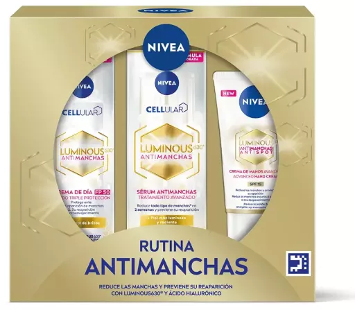 Nivea Coffret anti-taches lumineux 630 3 pi&egrave;ces