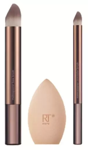 &Eacute;ponge et &eacute;tui &agrave; pinceaux MakeupSaver 3 pi&egrave;ces