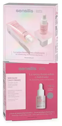 Sensilis Coffret de 2 cr&egrave;mes juteuses Skin Glow