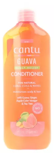 Apr&egrave;s-shampoing apaisant pour le cuir chevelu &agrave; la goyave et au gingembre 400 ml