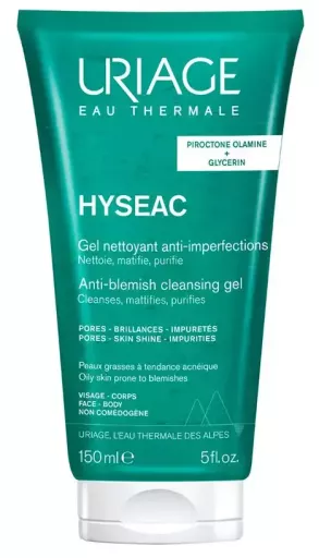 Uriage Nettoyant visage Hyseac pour peaux grasses 150 ml