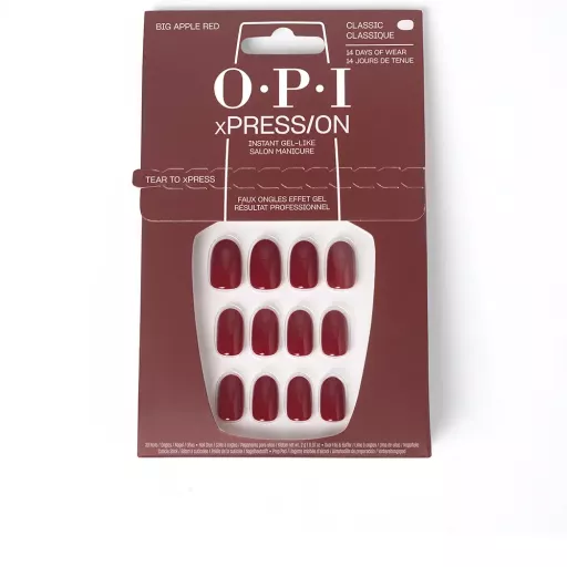Opi Ongles artificiels Xpress On, teintes embl&eacute;matiques, 30 unit&eacute;s