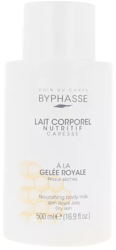 Byphasse Lait corporel nourrissant &agrave; la gel&eacute;e royale 600 ml