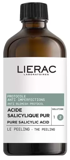 Lierac Protocole anti-imperfections Peeling &agrave; l'acide salicylique pur 100 ml