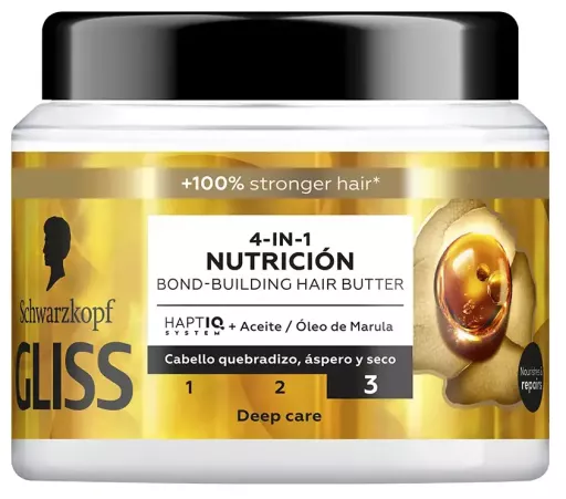Schwarzkopf Masque Nutritif &agrave; l'Huile Gliss 400 ml