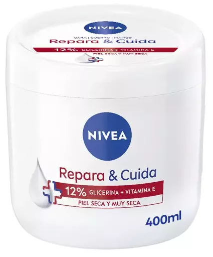 Nivea R&eacute;paration et soin 12 % glyc&eacute;rine + vitamine E 400 ml
