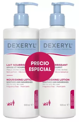 Dexeryl Lotion Nourrissante 2 x 500 ml