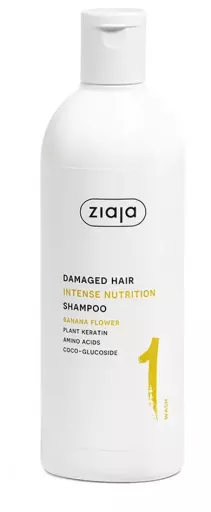 Ziaja Shampoing nourrissant &agrave; la fleur de bananier Plant Essentials 400 ml