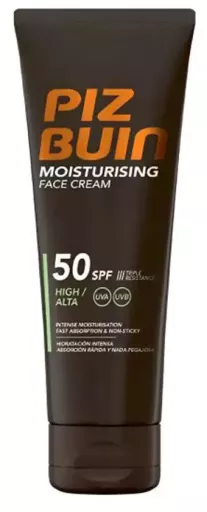 Piz Buin Cr&egrave;me hydratante visage SPF50+ 50 ml