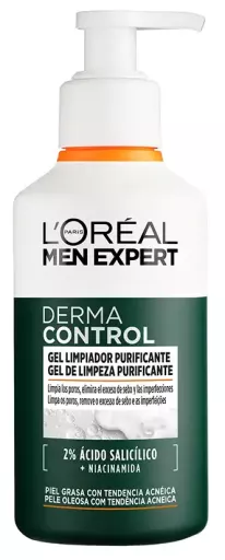 L'Or&eacute;al Paris Men Expert Derma Control Gel Nettoyant Purifiant 260 ml