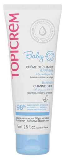 Topicrem Cr&egrave;me pour le change Baby Duo Pack 75 ml
